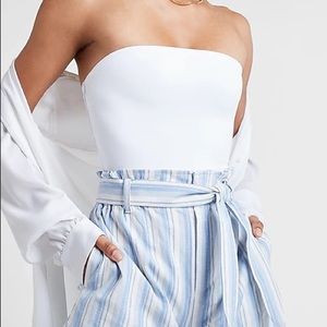 Express Strapless Bodysuit NWT Size L